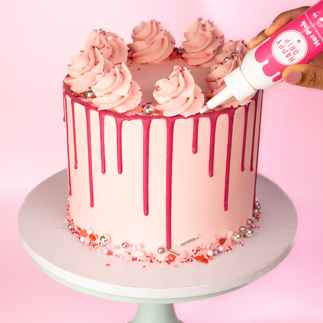 Happy Drip - Hot Pink