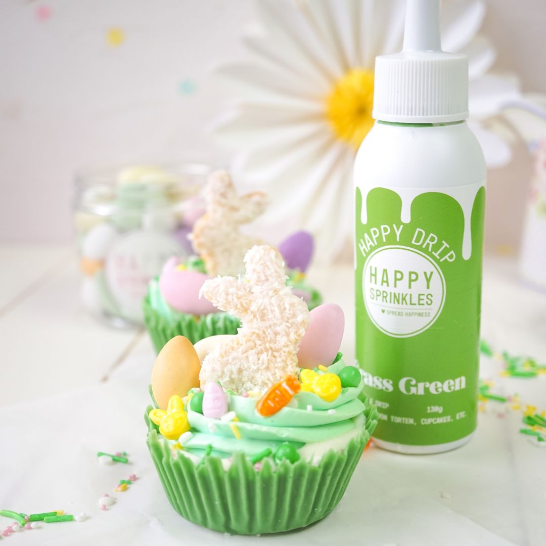 Happy Drip - Grass Green