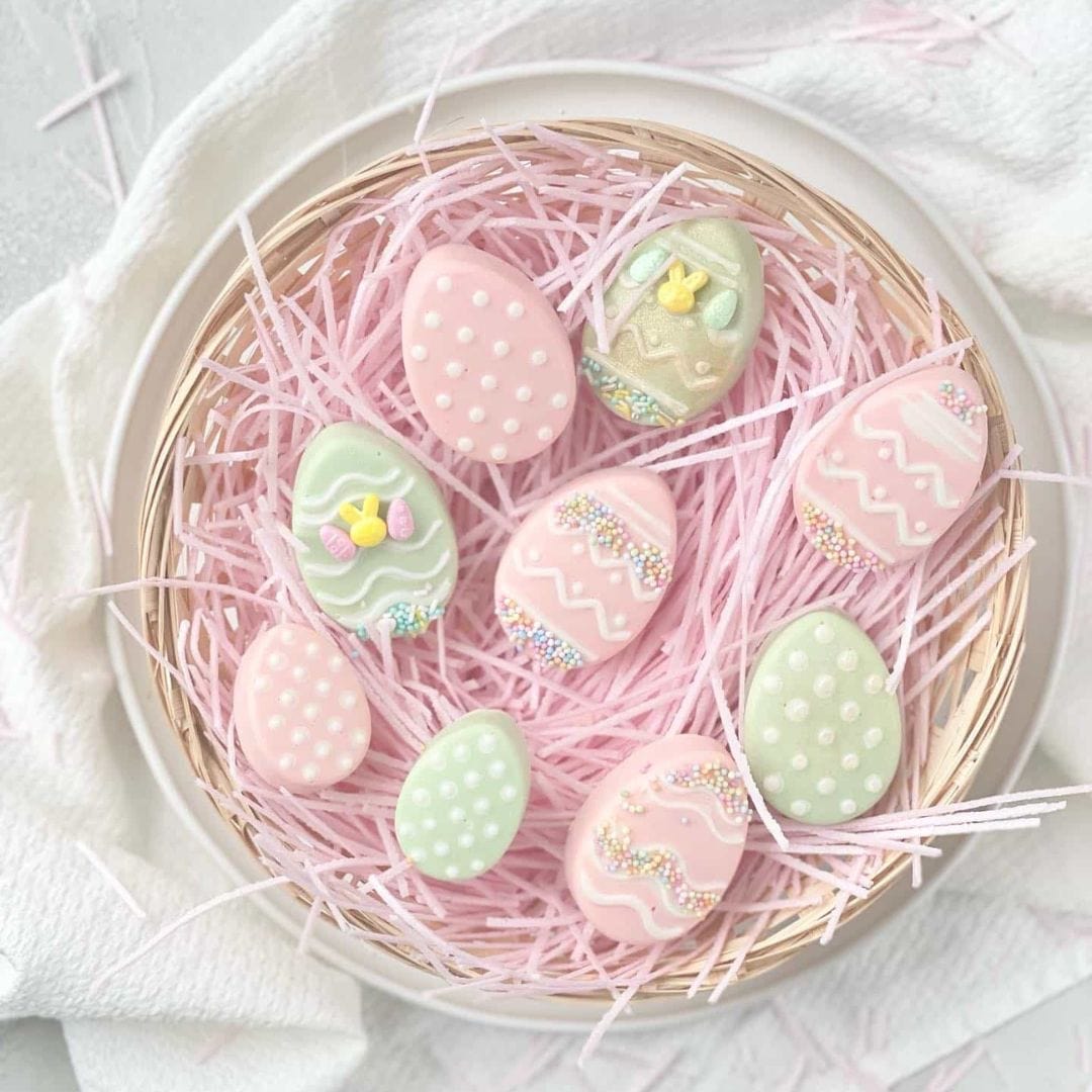 Happy Sprinkles Streusel 50g Easter Grass Pink