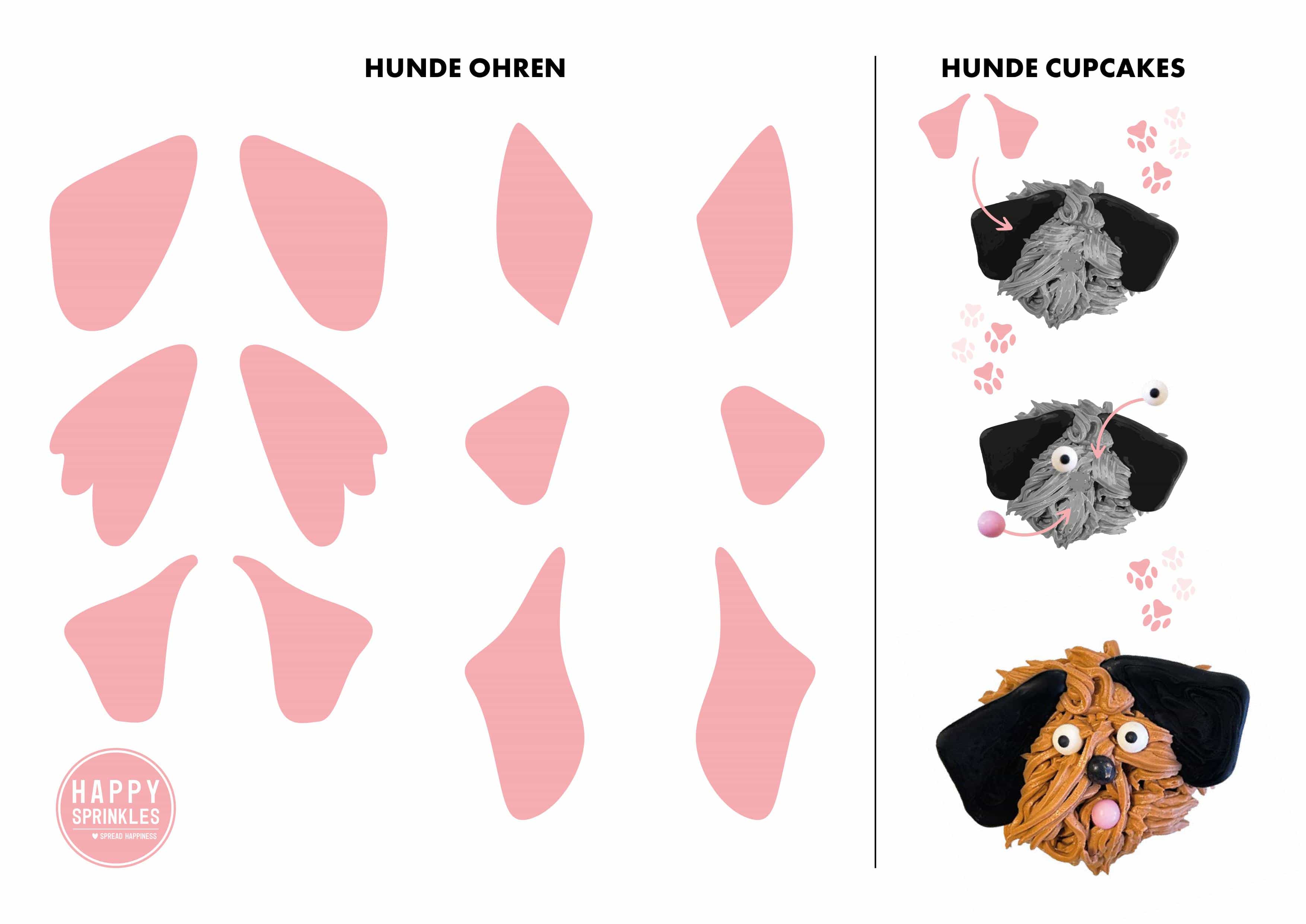 Happy Sprinkles Streusel Dog Cupcake Bundle
