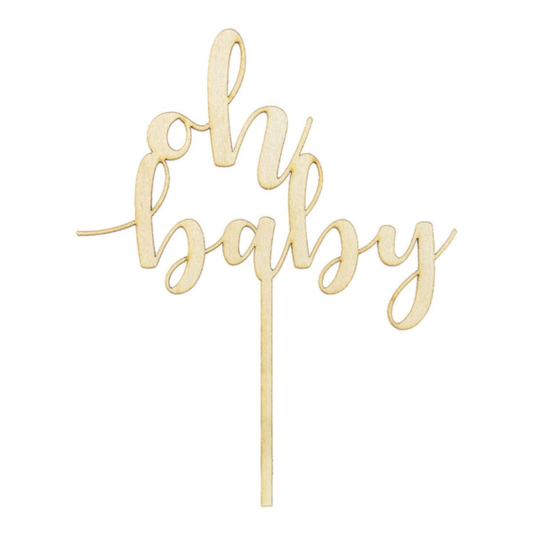 Happy Sprinkles Streusel Caketopper - oh baby