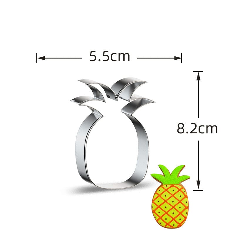 Happy Sprinkles Streusel Keksausstecher - Ananas