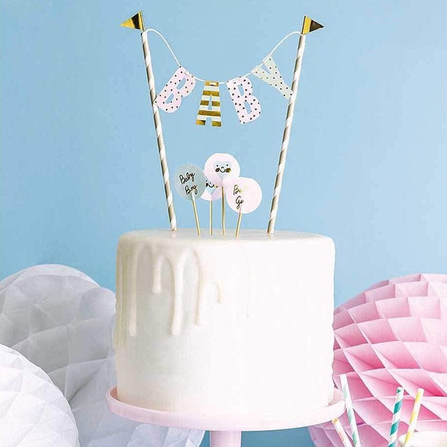 Happy Sprinkles Streusel Kuchen Girlande - Baby