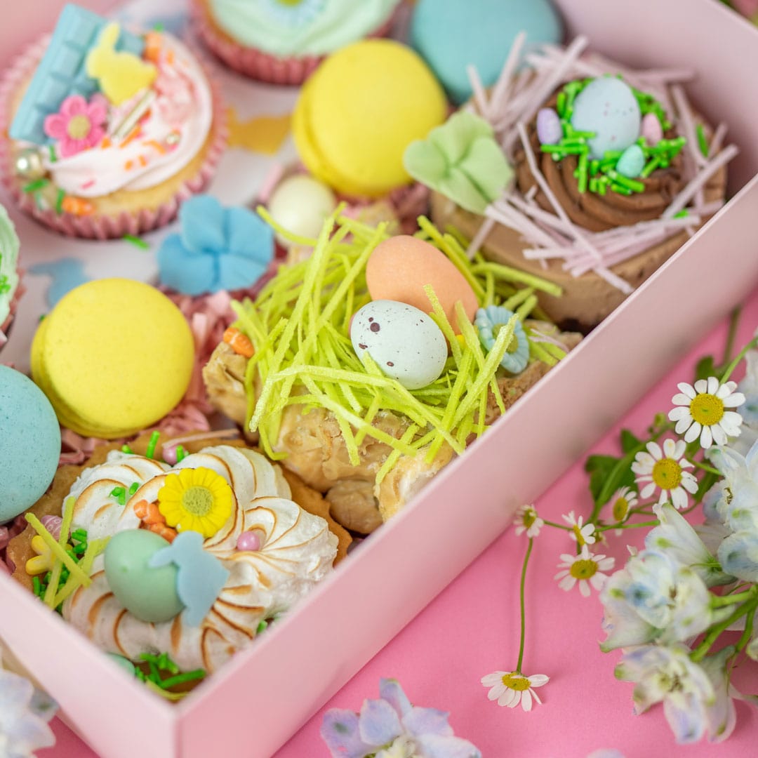 Happy Sprinkles Streusel 300g Easter Nest Green